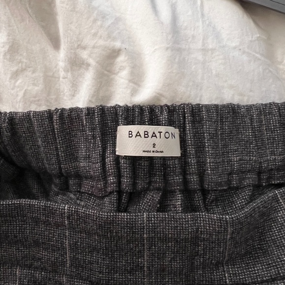 SOLD ⛔️ Aritzia Babaton Windowpane Conan Pant sz 2 - Picture 4 of 5